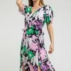 Roman Green Petite Frill Waist Floral Midi Dress 2 Roman Green Petite Frill Waist Floral Midi Dress -Roman Sales Shop unnamed file 1405