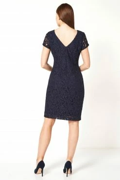 Roman Navy Lace Fitted Dress 8 Roman Navy Lace Fitted Dress -Roman Sales Shop unnamed file 1428