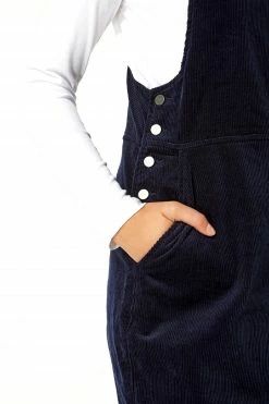 Roman Blue Button Corduroy Pinafore Dress 8 Roman Blue Button Corduroy Pinafore Dress -Roman Sales Shop unnamed file 1497
