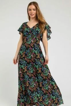 Roman Multi Petite Ditsy Floral Print Maxi Dress -Roman Sales Shop unnamed file 1607