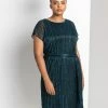 Roman Blue Curve Metallic Plisse Midi Dress 1 Roman Blue Curve Metallic Plisse Midi Dress -Roman Sales Shop unnamed file 1626