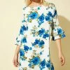Roman White Floral Print Shift Dress -Roman Sales Shop unnamed file 1633
