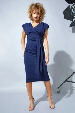 Roman Blue Cross Front Midi Dress 13 Roman Blue Cross Front Midi Dress -Roman Sales Shop unnamed file 1677