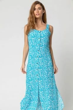 Roman Blue Ditsy Floral Button Through Dress 15 Roman Blue Ditsy Floral Button Through Dress -Roman Sales Shop unnamed file 170