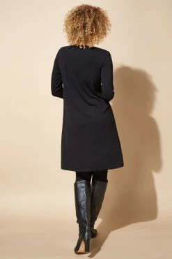 Roman Black A Line Pocket Detail Swing Dress 12 Roman Black A Line Pocket Detail Swing Dress -Roman Sales Shop unnamed file 1735