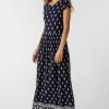 Roman Navy Paisley Border Print Maxi Dress 2 Roman Navy Paisley Border Print Maxi Dress -Roman Sales Shop unnamed file 176
