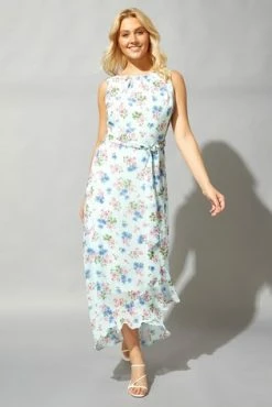 Roman Black Floral Maxi Dress -Roman Sales Shop unnamed file 1920