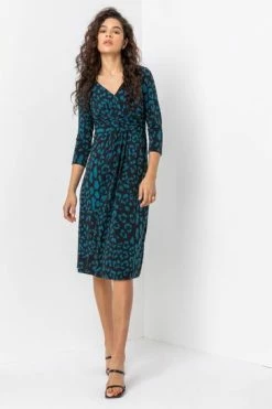 Roman Red Animal Print Fit And Flare Dress 16 Roman Red Animal Print Fit And Flare Dress -Roman Sales Shop unnamed file 2038