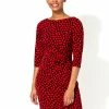 Roman Red Spot Twist Waist Dress 1 Roman Red Spot Twist Waist Dress -Roman Sales Shop unnamed file 2045