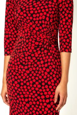 Roman Red Spot Twist Waist Dress 9 Roman Red Spot Twist Waist Dress -Roman Sales Shop unnamed file 2047