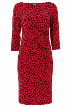 Roman Red Spot Twist Waist Dress 11 Roman Red Spot Twist Waist Dress -Roman Sales Shop unnamed file 2049