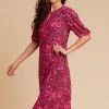 Roman Pink Animal Print Keyhole Midi Dress 1 Roman Pink Animal Print Keyhole Midi Dress -Roman Sales Shop unnamed file 2197