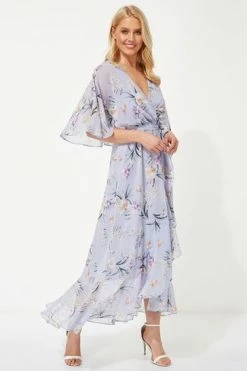 Roman Purple Chiffon Wrap Maxi Dress 9 Roman Purple Chiffon Wrap Maxi Dress -Roman Sales Shop unnamed file 223