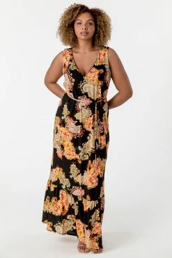 Roman Paisley Print Curve Maxi Dress 9 Roman Paisley Print Curve Maxi Dress -Roman Sales Shop unnamed file 2257