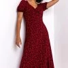 Roman Red Ditsy Floral Jersey Midi Dress 2 Roman Red Ditsy Floral Jersey Midi Dress -Roman Sales Shop unnamed file 2294