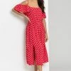 Roman Red Spot Print Cold Shoulder Midi Dress 1 Roman Red Spot Print Cold Shoulder Midi Dress -Roman Sales Shop unnamed file 2402