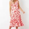Roman Red Poppy Print Bias Cut Midi Dress 1 Roman Red Poppy Print Bias Cut Midi Dress -Roman Sales Shop unnamed file 2407