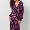 Roman Purple Abstract Floral Fit & Flare Midi Dress 2 Roman Purple Abstract Floral Fit & Flare Midi Dress -Roman Sales Shop unnamed file 2532