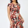 Roman Red Petite Paisley Print Shift Dress 1 Roman Red Petite Paisley Print Shift Dress -Roman Sales Shop unnamed file 2575