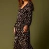 Roman Black Animal Spot Print Midi Dress 2 Roman Black Animal Spot Print Midi Dress -Roman Sales Shop unnamed file 2616