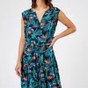 Roman Blue Floral Print Tiered Woven Dress 1 Roman Blue Floral Print Tiered Woven Dress -Roman Sales Shop unnamed file 2627