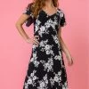 Roman Black Floral Print Back Detail Maxi Dress 2 Roman Black Floral Print Back Detail Maxi Dress -Roman Sales Shop unnamed file 2719