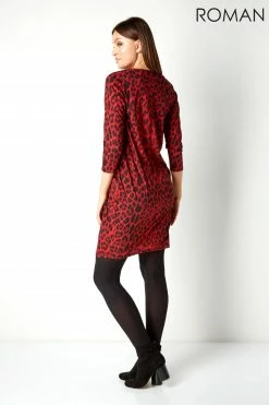 Roman Red Animal Leopard Print Slouch Dress 9 Roman Red Animal Leopard Print Slouch Dress -Roman Sales Shop unnamed file 2851