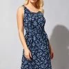 Roman Navy Ditsy Floral Elasticated Dress 2 Roman Navy Ditsy Floral Elasticated Dress -Roman Sales Shop unnamed file 2967