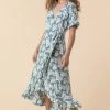 Roman Green Leaf Print Wrap Midi Dress 2 Roman Green Leaf Print Wrap Midi Dress -Roman Sales Shop unnamed file 3029