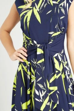 Roman Navy Oriental Fit And Flare Dress 10 Roman Navy Oriental Fit And Flare Dress -Roman Sales Shop unnamed file 313