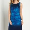 Roman Blue Tie Dye Print Shift Dress 1 Roman Blue Tie Dye Print Shift Dress -Roman Sales Shop unnamed file 3136