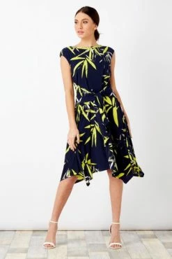 Roman Navy Oriental Fit And Flare Dress 11 Roman Navy Oriental Fit And Flare Dress -Roman Sales Shop unnamed file 314