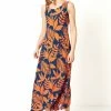 Roman Orange Tropical Hanky Hem Midi Dress 2 Roman Orange Tropical Hanky Hem Midi Dress -Roman Sales Shop unnamed file 3218