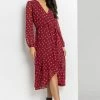 Roman Red Spot Print Belted Wrap Dress 2 Roman Red Spot Print Belted Wrap Dress -Roman Sales Shop unnamed file 3312