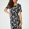 Roman Grey Floral Puff Print Shift Dress 2 Roman Grey Floral Puff Print Shift Dress -Roman Sales Shop unnamed file 3375