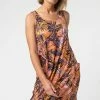 Roman Orange Tropical Palm Print Slouch Pocket Dress 1 Roman Orange Tropical Palm Print Slouch Pocket Dress -Roman Sales Shop unnamed file 3467