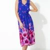 Roman Blue Floral Print Belted Dress 1 Roman Blue Floral Print Belted Dress -Roman Sales Shop unnamed file 3488