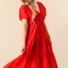 Roman Red Broderie Tiered Smock Dress 1 Roman Red Broderie Tiered Smock Dress -Roman Sales Shop unnamed file 352