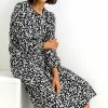 Roman Black Spot Print Midi Dress 2 Roman Black Spot Print Midi Dress -Roman Sales Shop unnamed file 3621