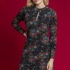 Roman Black Floral Keyhole Detail Midi Dress 2 Roman Black Floral Keyhole Detail Midi Dress -Roman Sales Shop unnamed file 3837