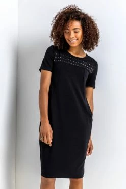 Roman Red Eyelet Embellished Pocket Slouch Dress 15 Roman Red Eyelet Embellished Pocket Slouch Dress -Roman Sales Shop unnamed file 3878