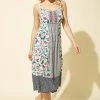 Roman White Geo Floral Print Strappy Sun Dress 1 Roman White Geo Floral Print Strappy Sun Dress -Roman Sales Shop unnamed file 3919