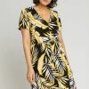 Roman Black Tropical Leaf Frill Hem Midi Dress 1 Roman Black Tropical Leaf Frill Hem Midi Dress -Roman Sales Shop unnamed file 3925