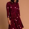 Roman Red Spot Print Hanky Hem Dress 1 Roman Red Spot Print Hanky Hem Dress -Roman Sales Shop unnamed file 4021