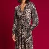 Roman Camel Animal Print Wrap Midi Dress 1 Roman Camel Animal Print Wrap Midi Dress -Roman Sales Shop unnamed file 4066
