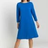 Roman Blue A-Line Pocket Detail Swing Dress 2 Roman Blue A-Line Pocket Detail Swing Dress -Roman Sales Shop unnamed file 4226