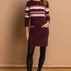 Roman Purple Contrast Stripe Print Jumper Dress 1 Roman Purple Contrast Stripe Print Jumper Dress -Roman Sales Shop unnamed file 4340
