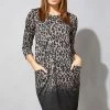 Roman Grey Animal Print Long Sleeve Ombre Cocoon Dress 1 Roman Grey Animal Print Long Sleeve Ombre Cocoon Dress -Roman Sales Shop unnamed file 4345