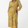 Roman Yellow Curve Tropical Print Shirt Dress 2 Roman Yellow Curve Tropical Print Shirt Dress -Roman Sales Shop unnamed file 4350