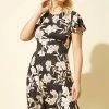 Roman Stone Lily Print Jersey Dress 1 Roman Stone Lily Print Jersey Dress -Roman Sales Shop unnamed file 4437